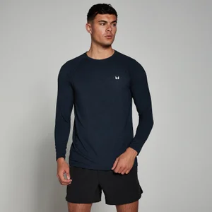 MP Herren Performance Langarmshirt – Navy meliert - Size XS