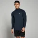 MP Performance Oberteil mit 1/4-Reißverschluss für Herren – Navy meliert
