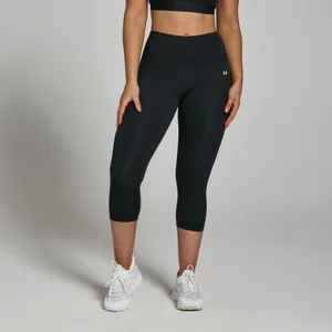 MP Damen Power 3/4-Leggings – Schwarz - Size XS