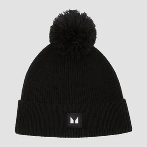 MP Bobble Hat - Black - undefined undefined