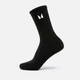 MP Crew-Socken Unisex — Schwarz