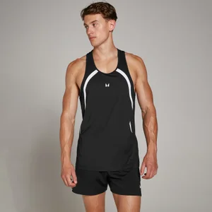 MP Herren Tempo Stringer-Top – Schwarz - Size L