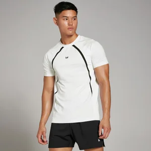 MP Herren Tempo Kurzarm-T-Shirt – Weiß - Size XL