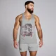 MP Herren Origin Stringer-Top mit Grafik Hellgrau