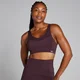 MP Damen Tempo Ultra Geklebter Sport-BH – Schokolade-Beere