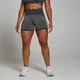 MP Damen Nahtlose Zweifarbige Radlerhose — Schwarz