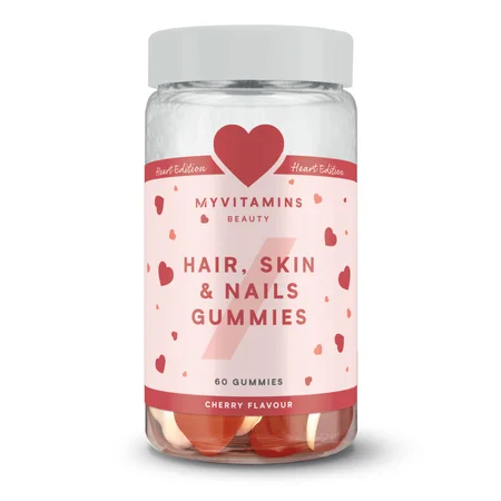 Hair, Skin & Nails Fruchtgummis – Geschichtetes Herz