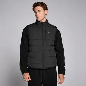 MP Herren Leichte Wattierte Weste – Schwarz - Size S