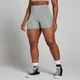 MP Damen Origin Graphic Trainingsshorts – Fossilgrau