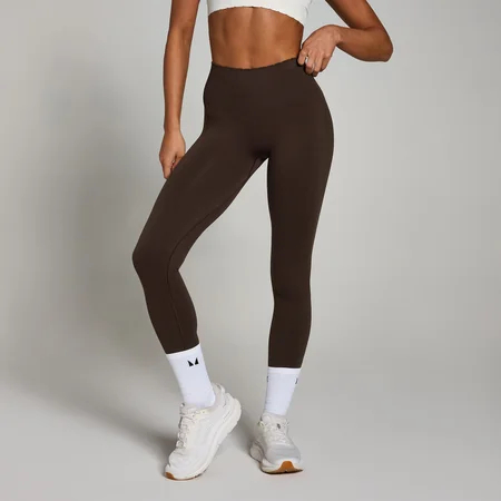 MP Damen Tempo Ultra Nahtlosem Leggings – Gemahlener Kaffee