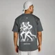 MP Velocity Ultra Jogging Grafik-T-Shirt – Dunkelgrau