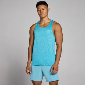 MP Herren Tempo Meliertes Top – Cyan - Size XS