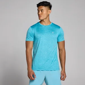 MP Herren Tempo Meliertes T-Shirt – Cyan - Size XS