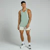MP Herren Tempo Panel Stringer-Top – Hellgrün