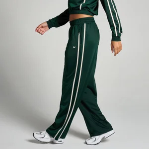 MP Damen Trikot Trainings-Jogginghose mit Geradem Bein – Dunkles Smaragdgrün - Size L