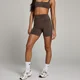 MP Damen Studio Umschlagbare Shorts – Schokolade