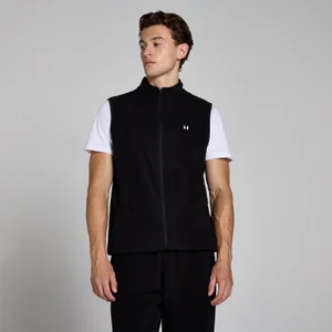 MP Herren Fleece-Weste – Schwarz - Size S
