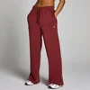 MP Damen Basics Jogginghose mit geradem Bein – Kirsche