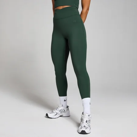 MP Damen Tempo Leggings – Dunkles Smaragdgrün