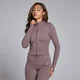 MP Damen Tempo Crop-Jacke – Mokka