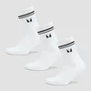 MP Pilates-Socken (3er Pack) – Weiß
