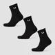 MP Laufsocken (3er Pack) – Schwarz