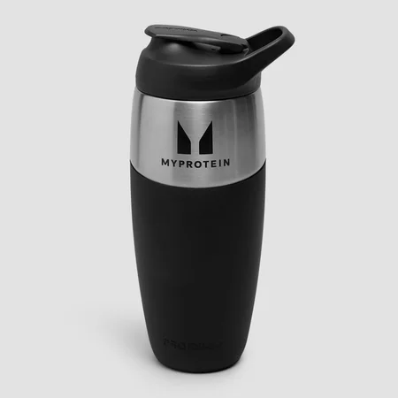 Myprotein x Promixx Einwandige Metallflasche 950ml - Stealth-Schwarz