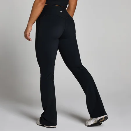 MP Damen Tempo Zierliche Schlag-Leggings – Schwarz