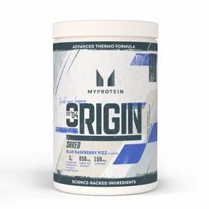 Origin Shred Pre-Workout - Flavour Blue Raspberry Fizz