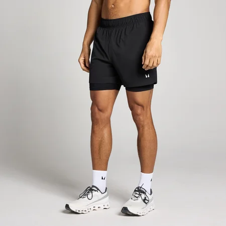 MP Herren 13 cm 2-in-1 Training Shorts – Schwarz