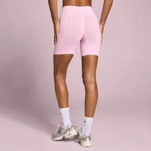 MP Damen Tempo Nahtlos Scrunch Shorts - Blush - Size XL