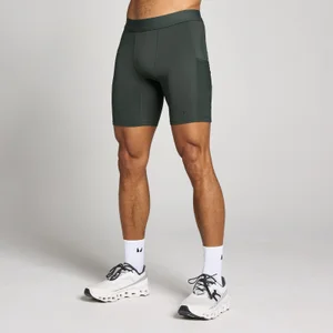 MP Herren Hybrid Pocket Half Tight - Gewaschen Schwarz - Size XS