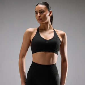 MP Tempo Ultra Seamless Sport-BH für Damen – Schwarz - Size XS