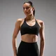 MP Tempo Ultra Seamless Sport-BH für Damen – Schwarz