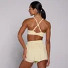 MP Damen Tempo Twist Back Sport-BH – Butter