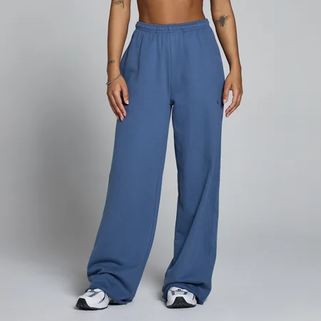 MP Damen Lightweight Loopback Straight Leg Jogginghose – Slate Blue