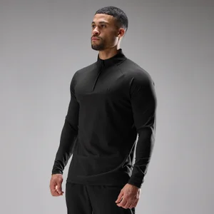 MP Herren Training Ultra Jersey 1/4-Zip – Schwarz - Size XS
