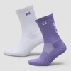 MP Move Club Laufsocken (2er-Pack) - Staubiges Traubenviolett