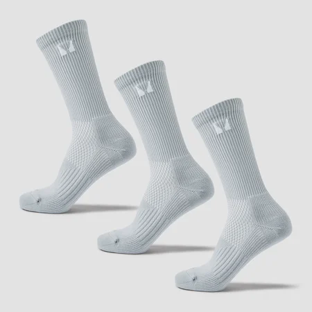 MP Laufsocken (3er-Pack) - Chrome