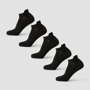 MP Unisex Sneaker-Socken (5er-Pack) - Schwarz - Size UK 9-11