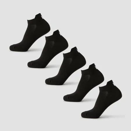 MP Unisex Sneaker-Socken (5er-Pack) - Schwarz