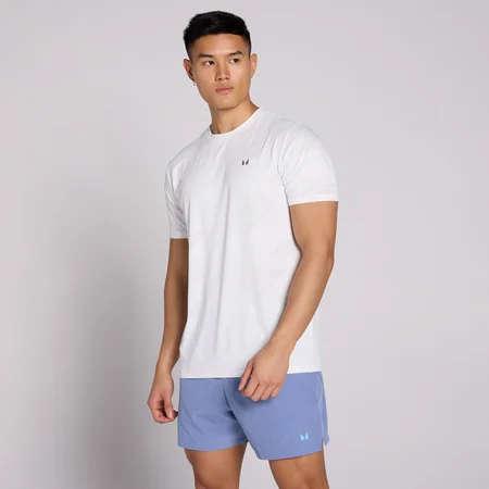 MP Active Training Pillar Graphic T-Shirt für Herren - Weiß