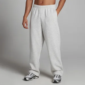 MP Herren Rest Day Straight Leg Jogginghose - Grau Meliert Hell - Size XS