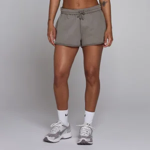 MP Damen Lift Graphic Lifestyle Shorts - Dunkeltrüffel - Size XS