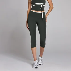 MP Damen Tempo Contrast Capri - Schwarz Verwaschen - Size XS