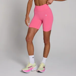 MP Damen Tempo Hybrid Nahtlos Shorts - Leuchtendes Pink - Size XXL