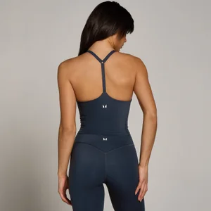 MP Damen Tempo Strappy Racerback Top - Marineblau - Size L