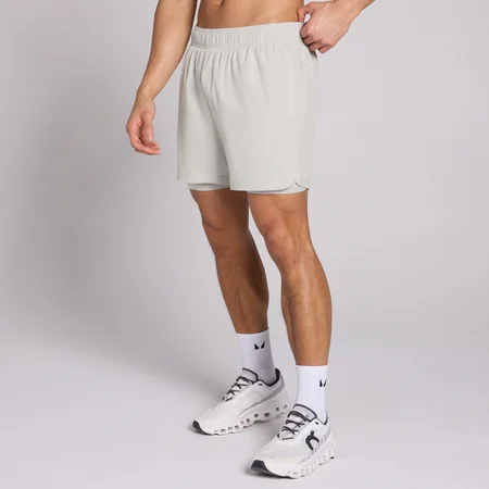 MP Herren 5" 2-in-1 Training Shorts - Chrome