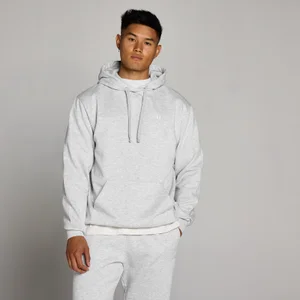MP Herren Rest Day Hoodie - Hellgrau Meliert - Size XXL