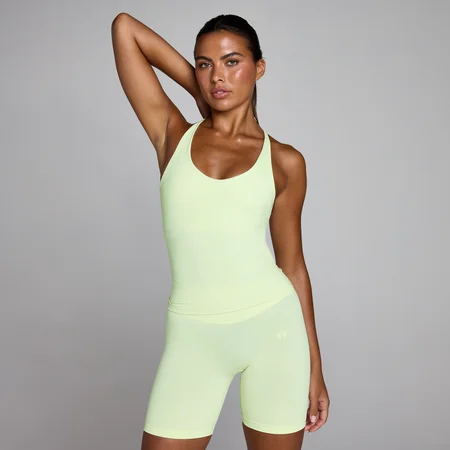MP Damen Tempo Twist Back Top - Verwaschenes Lime